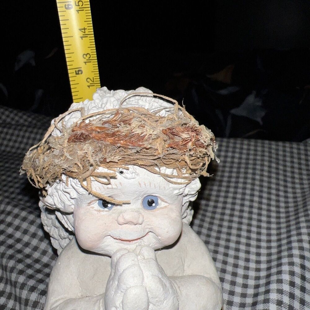 Dreamsicles Make A Wish DC118 Figurine Angel Vintage Collectible Signed Cast